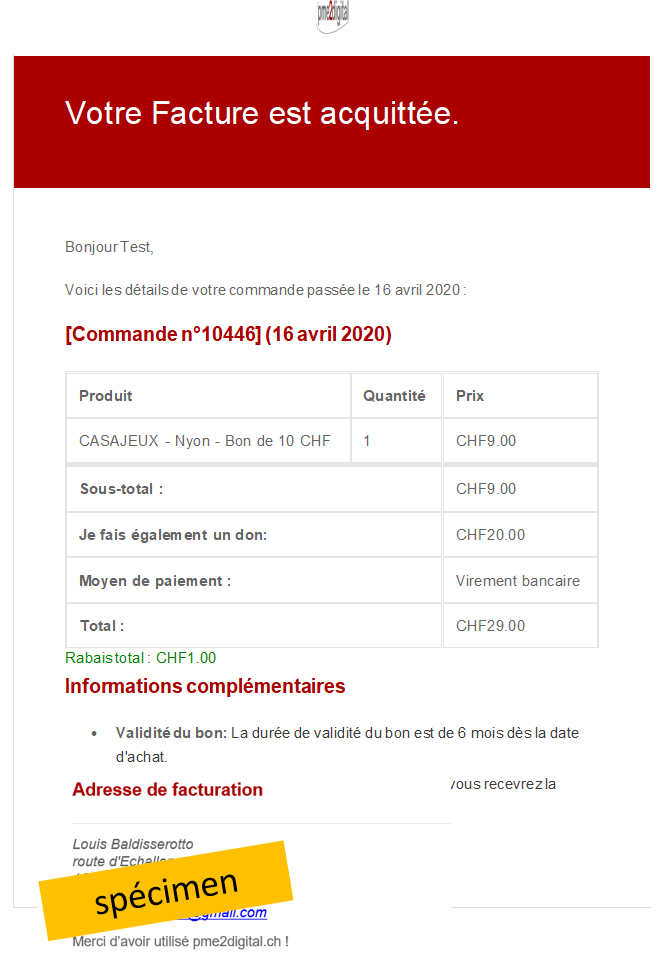 facture acquittee pmedigital association pmedigital